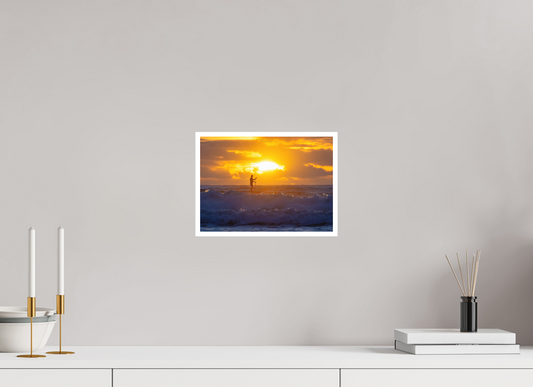 11.2 x 8″, Photo Print with Matte Lamination (05E) First Light