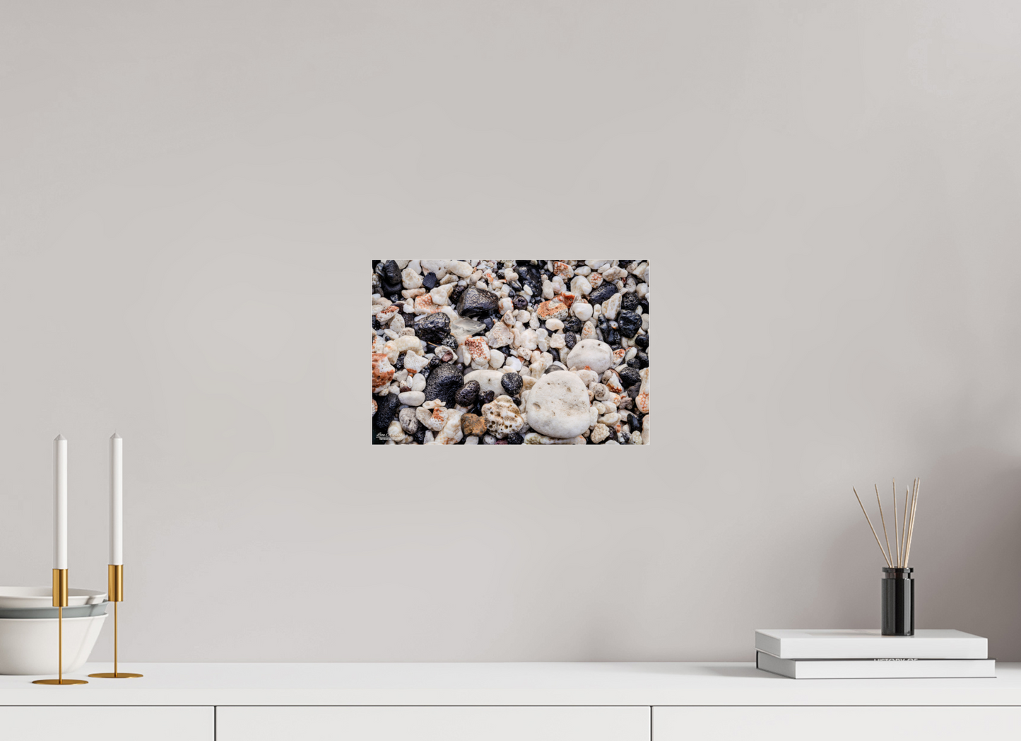 12 x 8″, Photo Print Under Acrylic Glass (06C) Beach Bliss