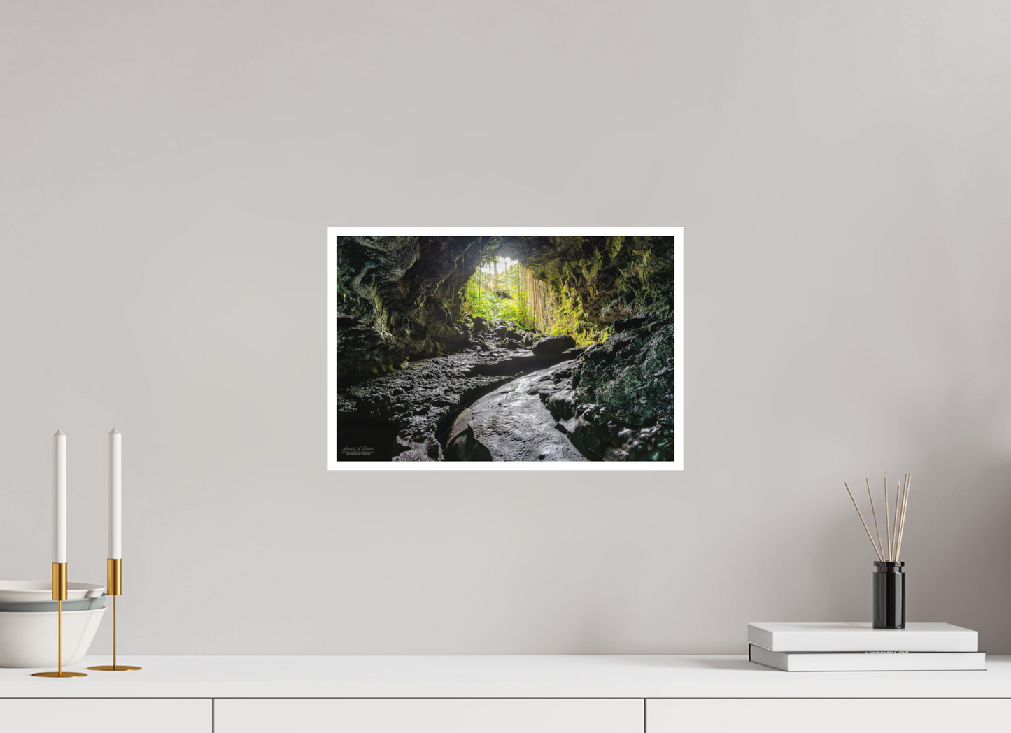 15 x 10″, Print with Matte Lamination Journey's End