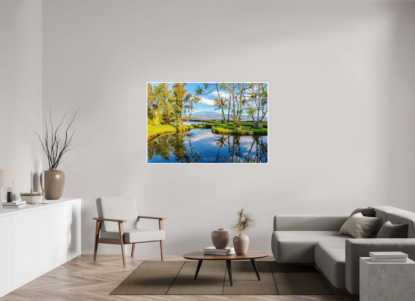 60 x 40″, Photo Print with Matte Lamination (04B) Richardson Ocean Park