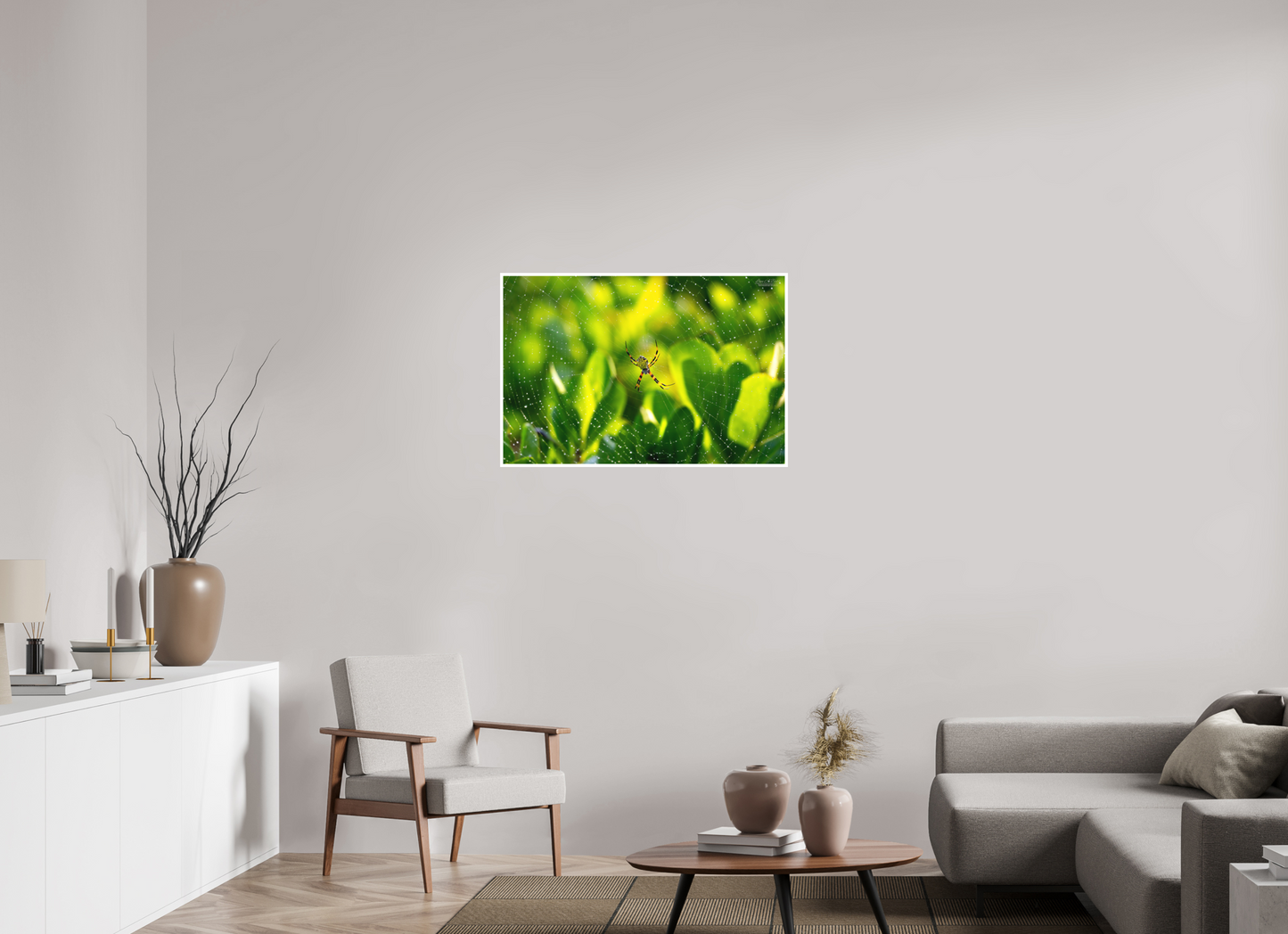36 x 24″, Print with Matte Lamination (09C) Hawaiian Garden Spider