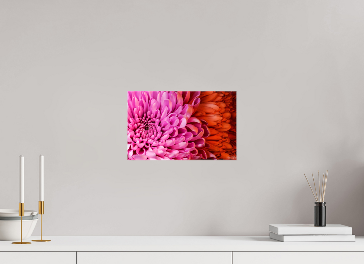 12.8 x 8″, Glossy Canvas Stretcher Frame with Mirrored Edges ??