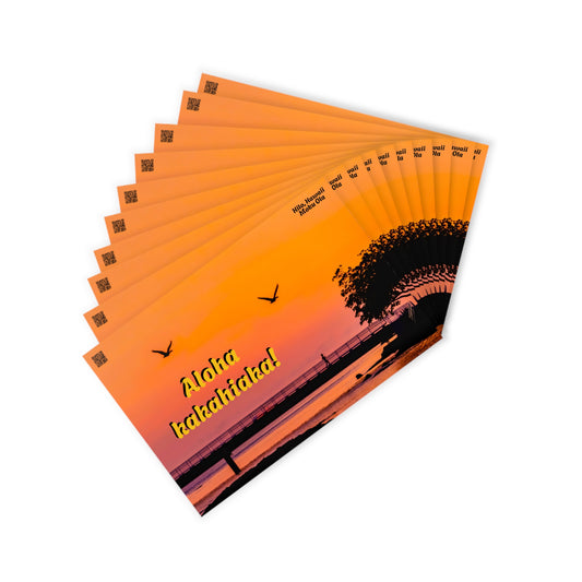 (02D) Postcard Set (10) - Bridge to Moku Ola
