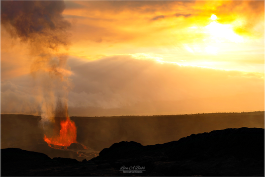 (03B) Kilauea Sunset 2