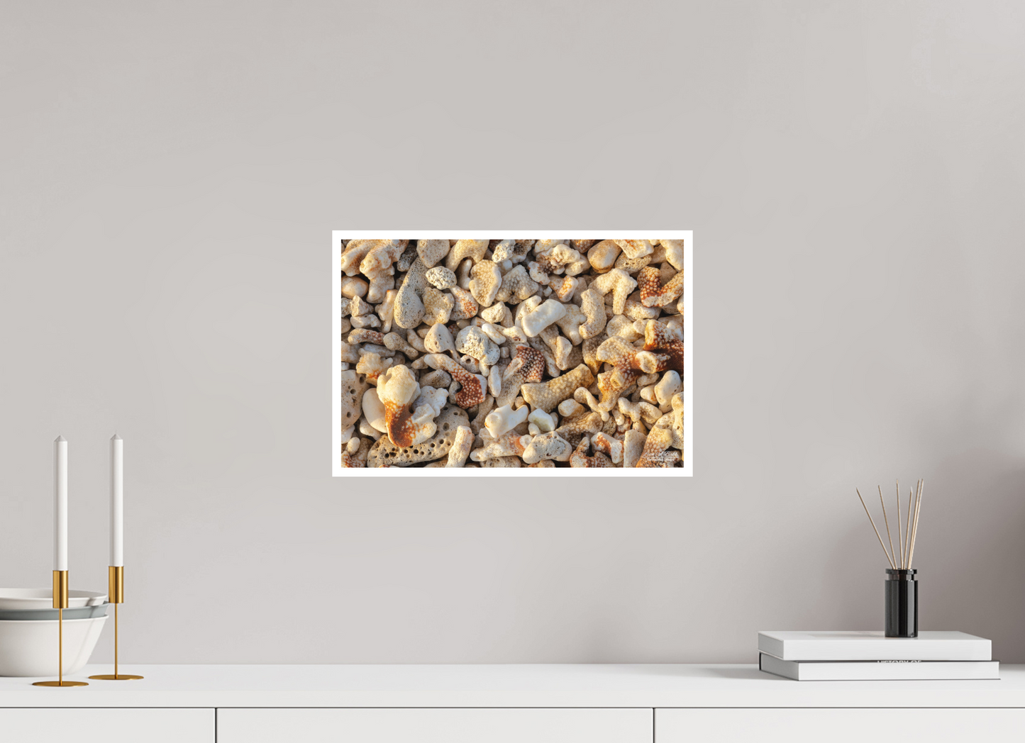 15 x 10″, Photo Print with Matte Lamination (06A) South Point Beach
