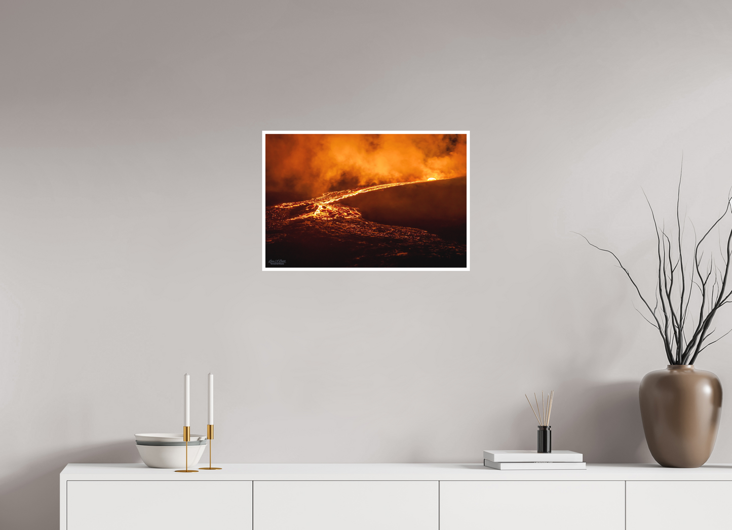 24 x 16″, Print with Matte Lamination Nightflow