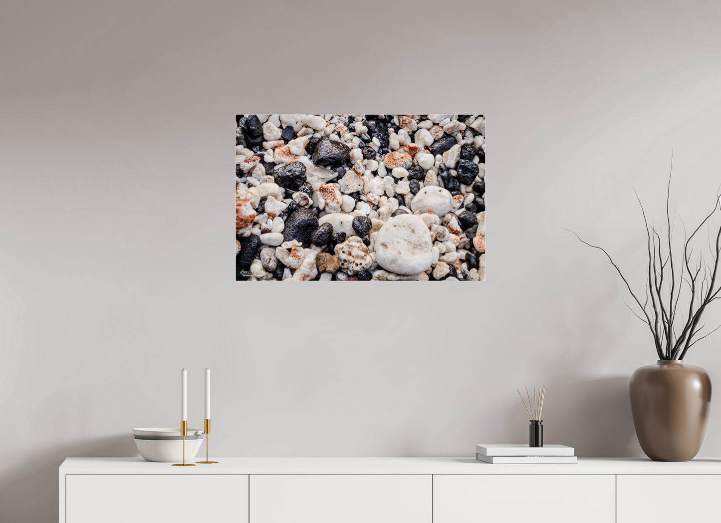 30 x 20″, Photo Print Under Acrylic Glass (06C) Beach Bliss