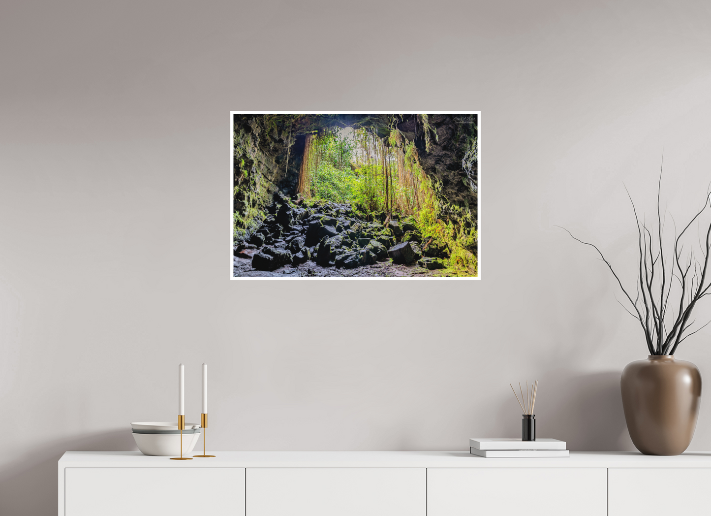 30 x 20″, Print with Matte Lamination Veil of Solitude 1