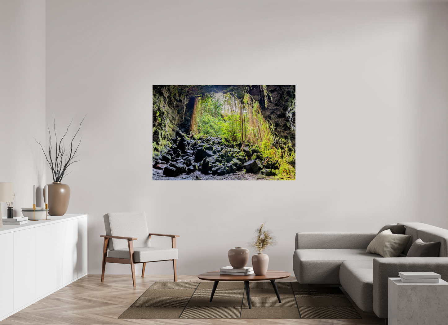 66 x 44″, Photo Print Under Acrylic Glass Veil of Solitude 1