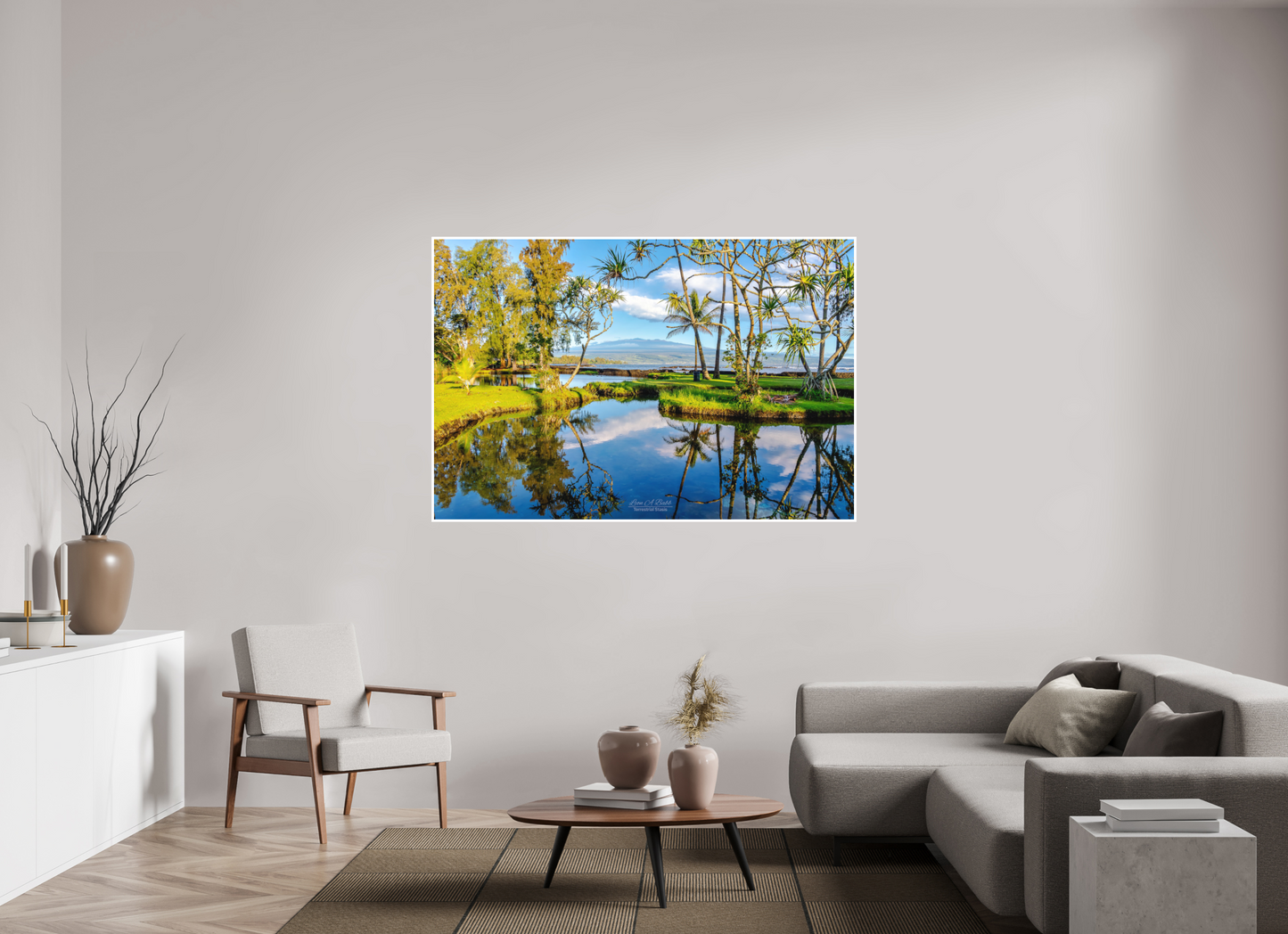 66 x 44″, Photo Print with Matte Lamination (04B) Richardson Ocean Park