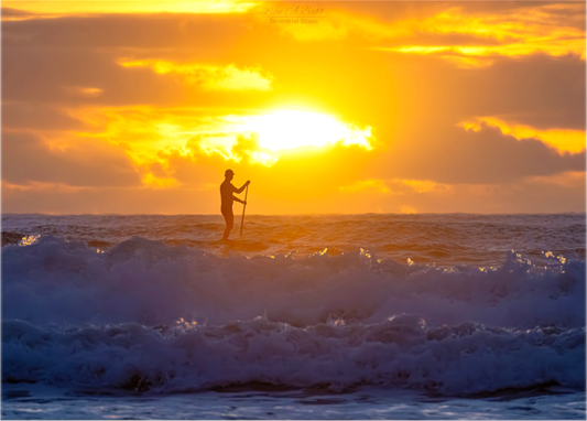 (05E) Surfer at Sunrise 2