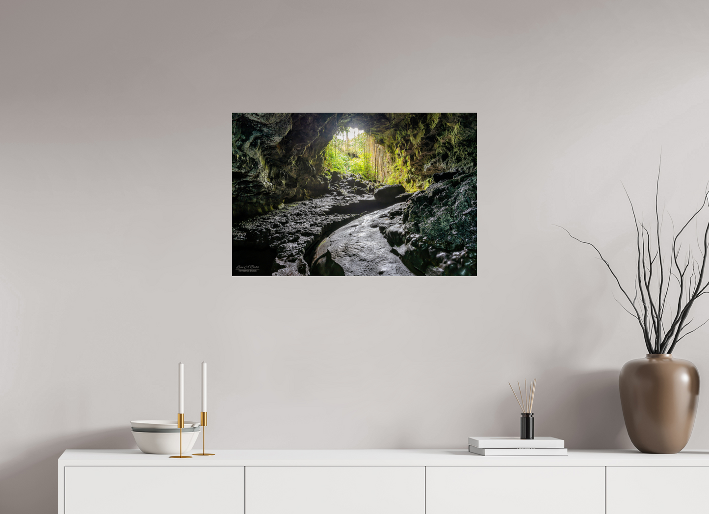 30 x 20″, Photo Print Under Acrylic Glass Journey's End