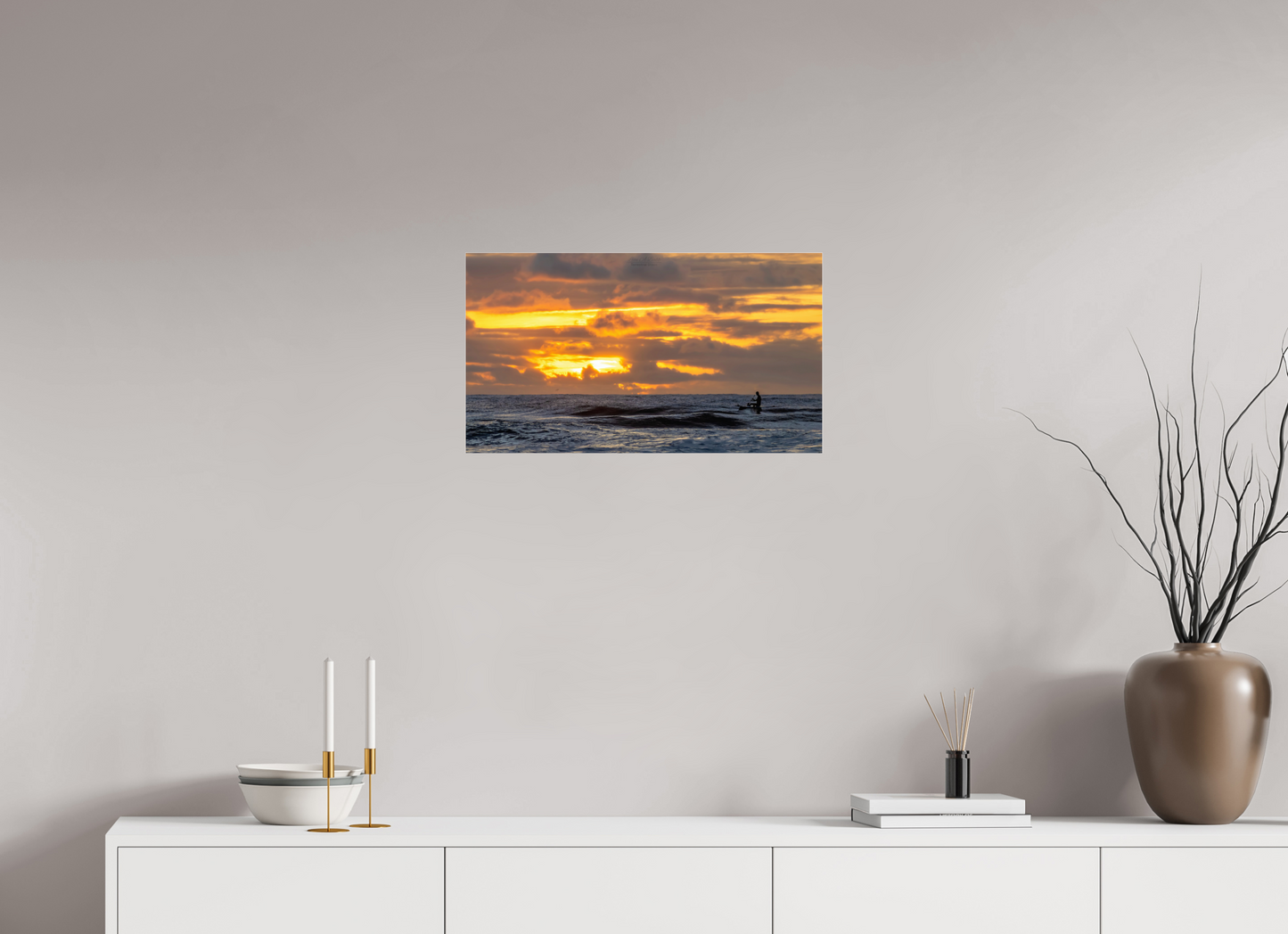 (05D) Surfer at Sunrise 1