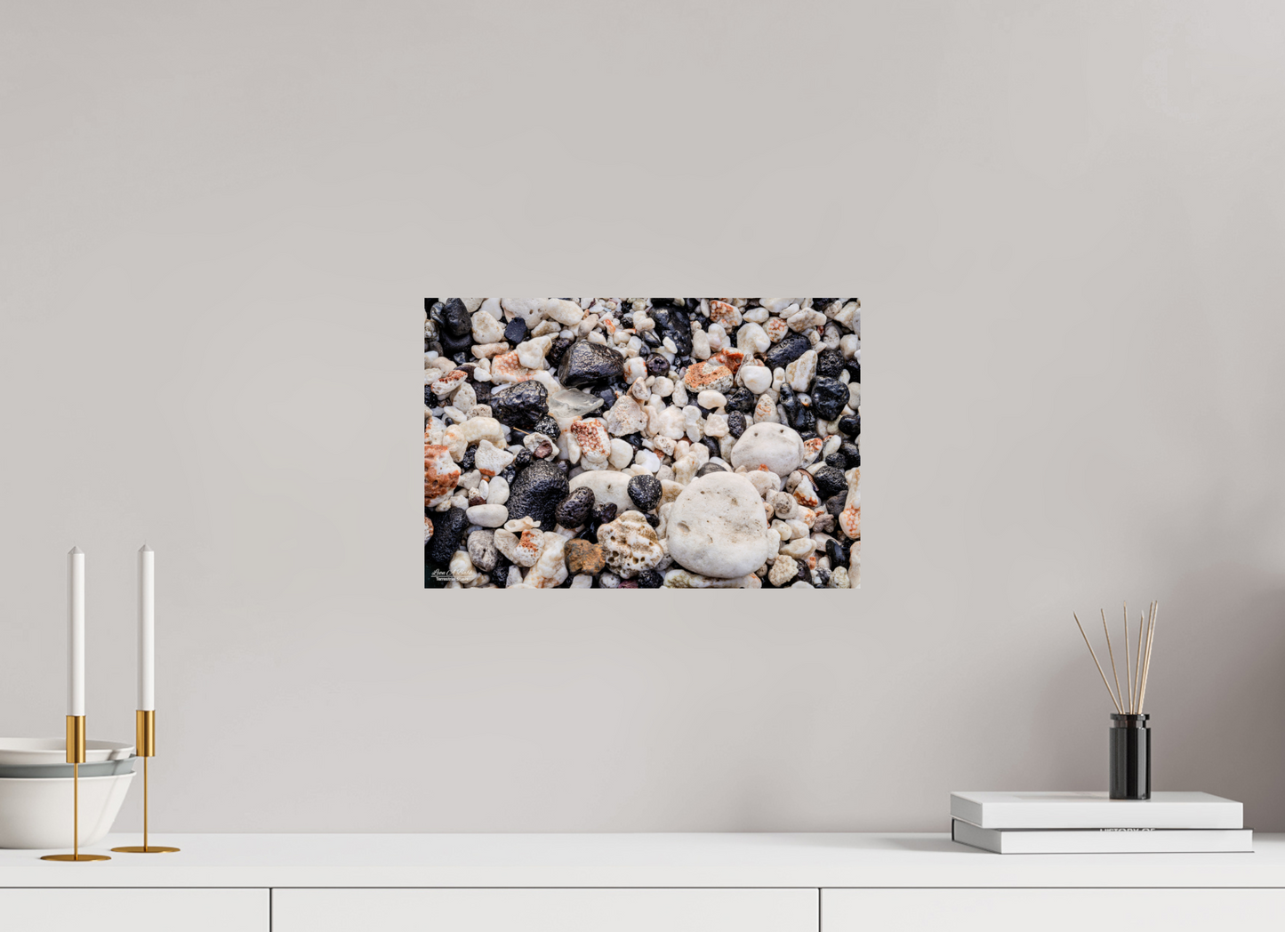 15 x 10″, Print with Aluminum Backing and Glossy Lamination (06C) Beach Bliss