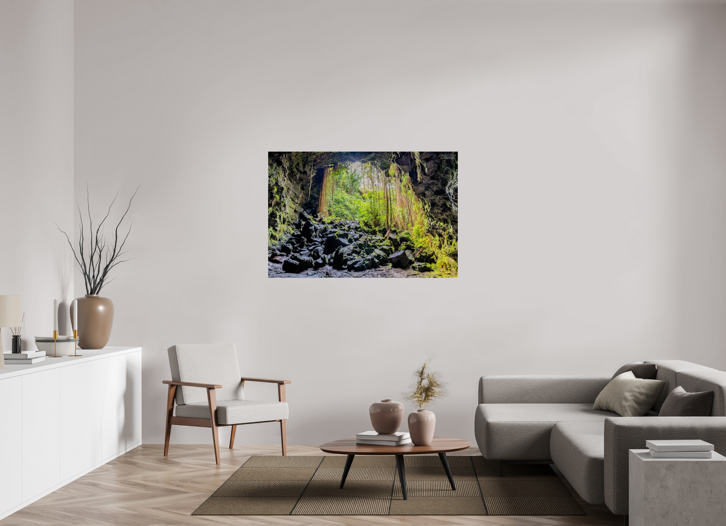 54 x 36″, Print with Aluminum Backing and Glossy Lamination Veil of Solitude 1