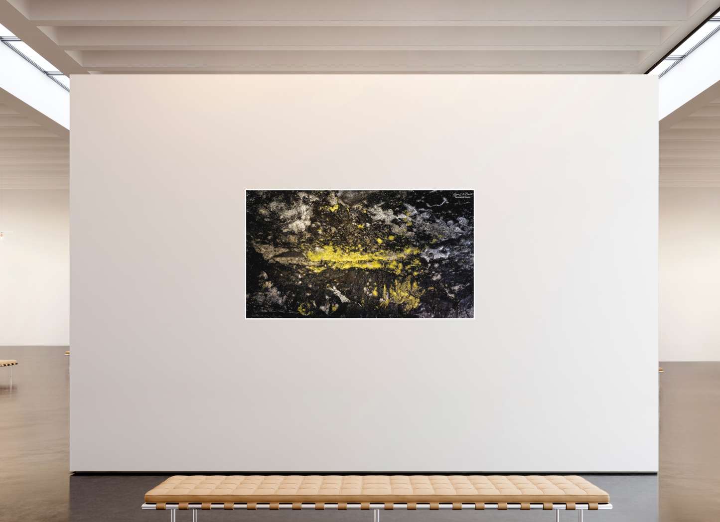 80 x 45″, Print with Matte Lamination (10B) Luminous veins of the Kaūmana caves 2