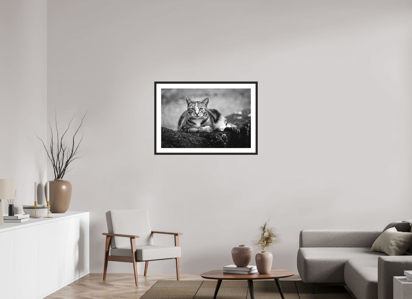 36 x 24″, Standard Black Matte Wood Frame (08G) Soul of the Park