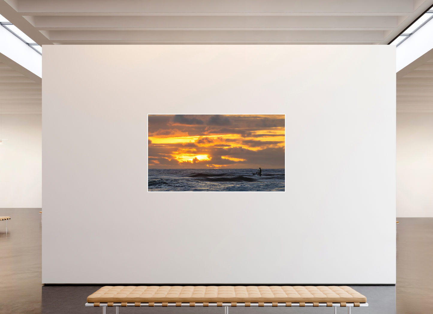 80 x 45″, Photo Print with Matte Lamination (05D) Ocean’s Morning