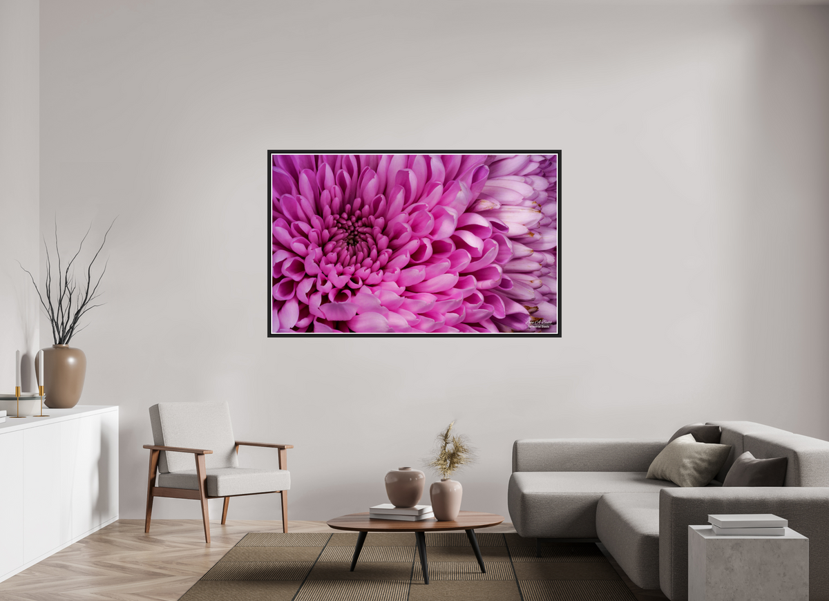 68.8 x 43″, Black Matte Floater Frame with Acrylic Glass ???
