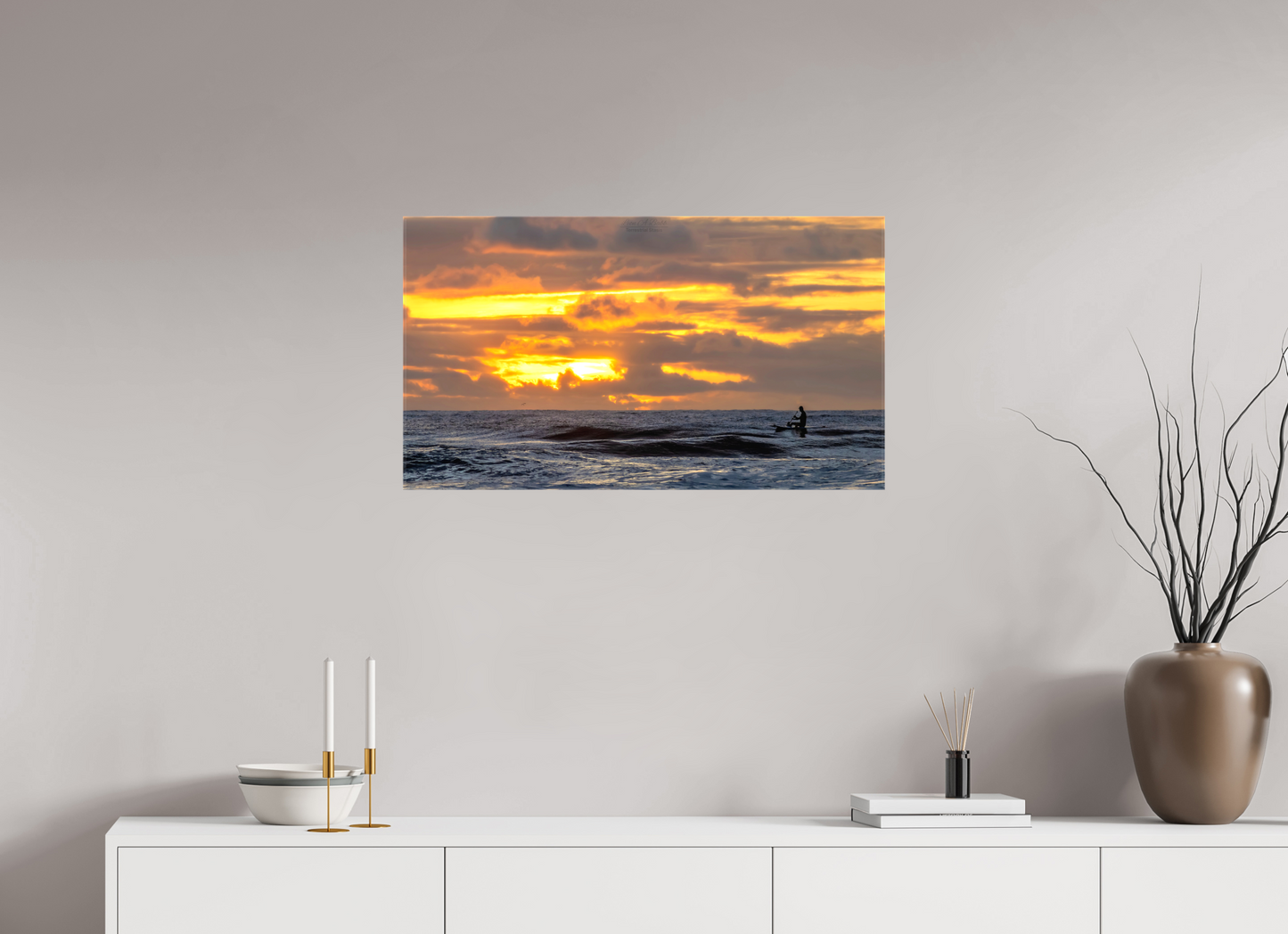 (05D) Surfer at Sunrise 1