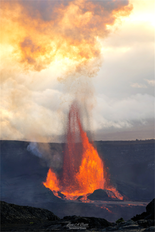 (03A) Kilauea Sunset 1
