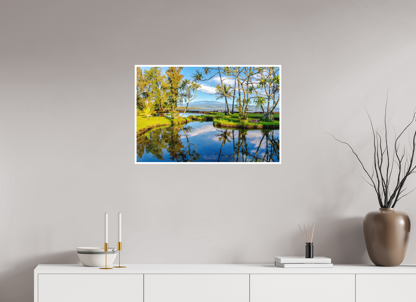 30 x 20″, Photo Print with Matte Lamination (04B) Richardson Ocean Park