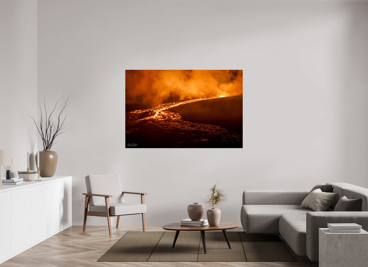 66 x 44″, Print with Aluminum Backing and Glossy Lamination Nightflow