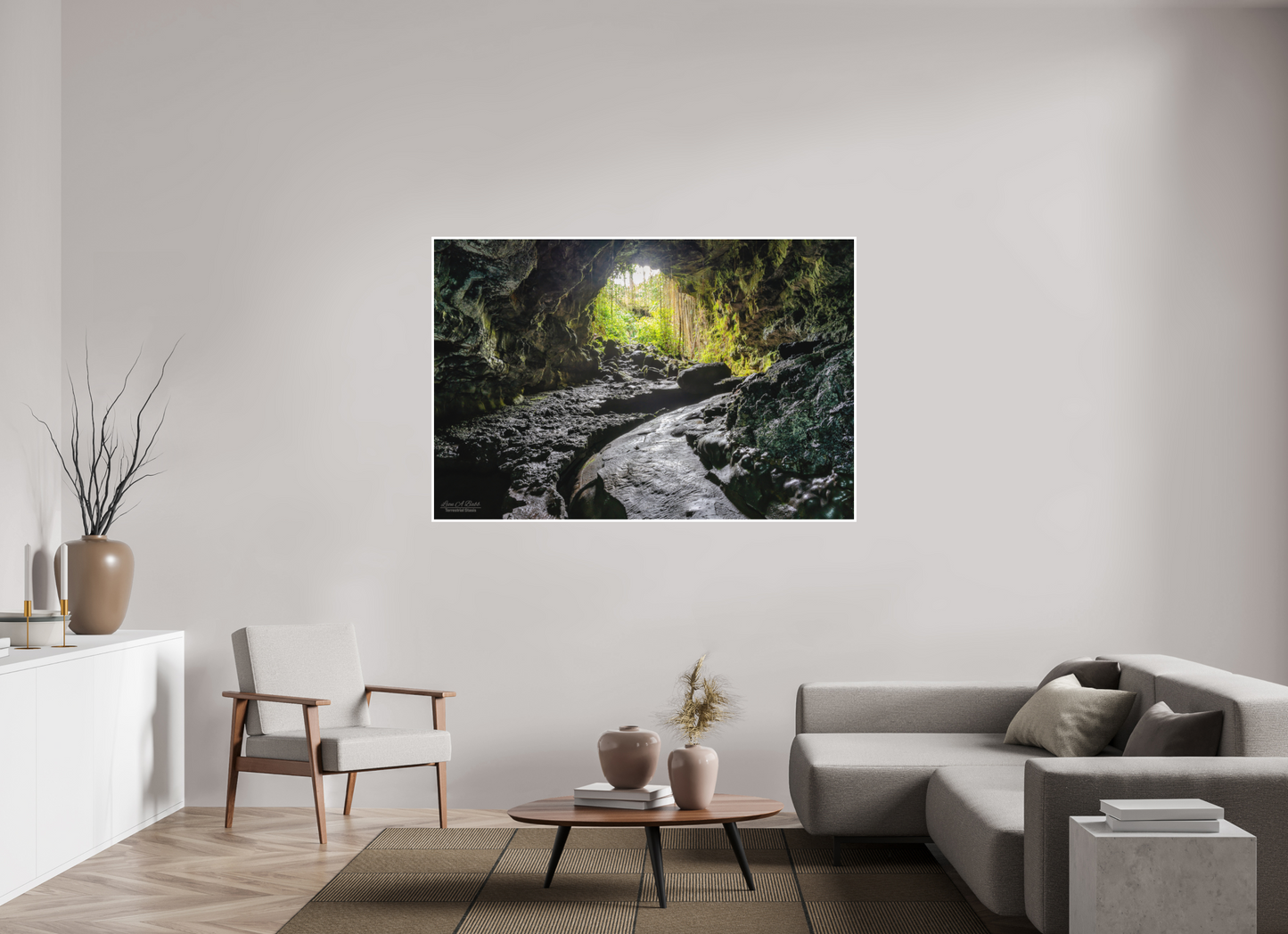 66 x 44″, Print with Matte Lamination Journey's End