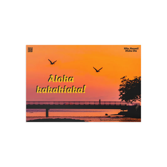 (01D) Postcard (1) - Bridge to Moku Ola
