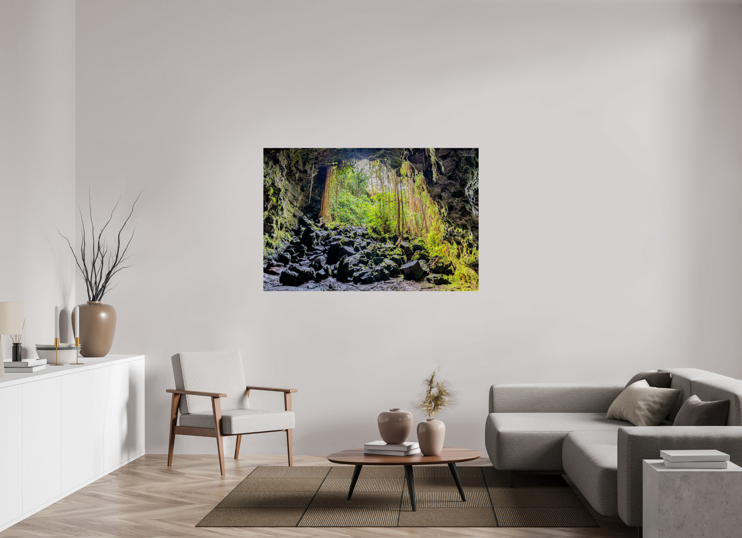 60 x 40″, Photo Print Under Acrylic Glass Veil of Solitude 1