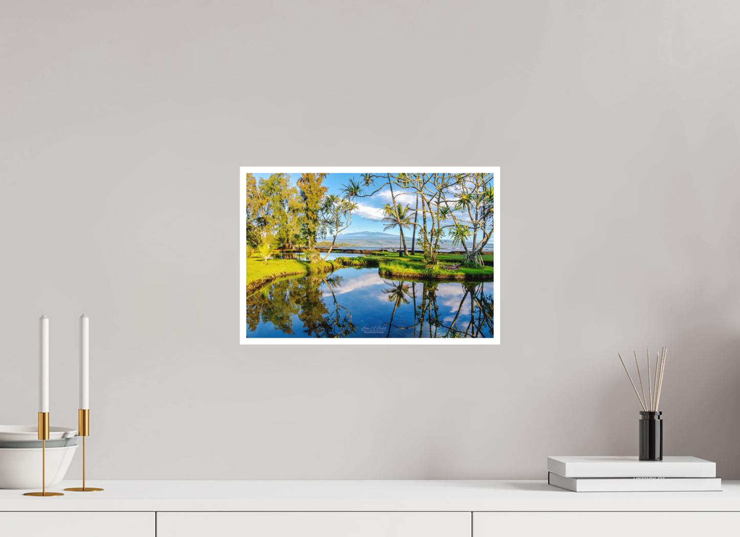 15 x 10″, Photo Print with Matte Lamination (04B) Richardson Ocean Park