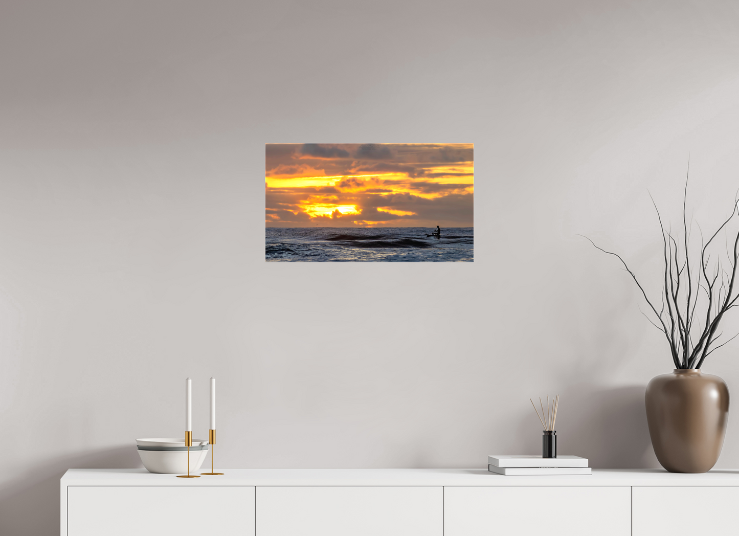 (05D) Surfer at Sunrise 1