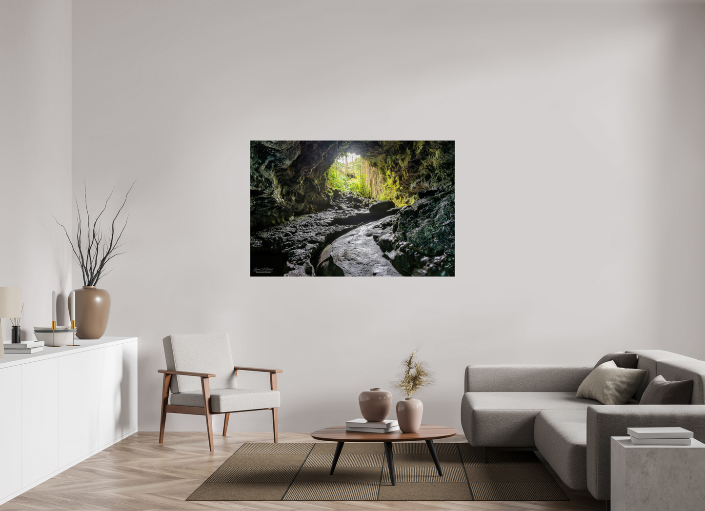 60 x 40″, Photo Print Under Acrylic Glass Journey's End