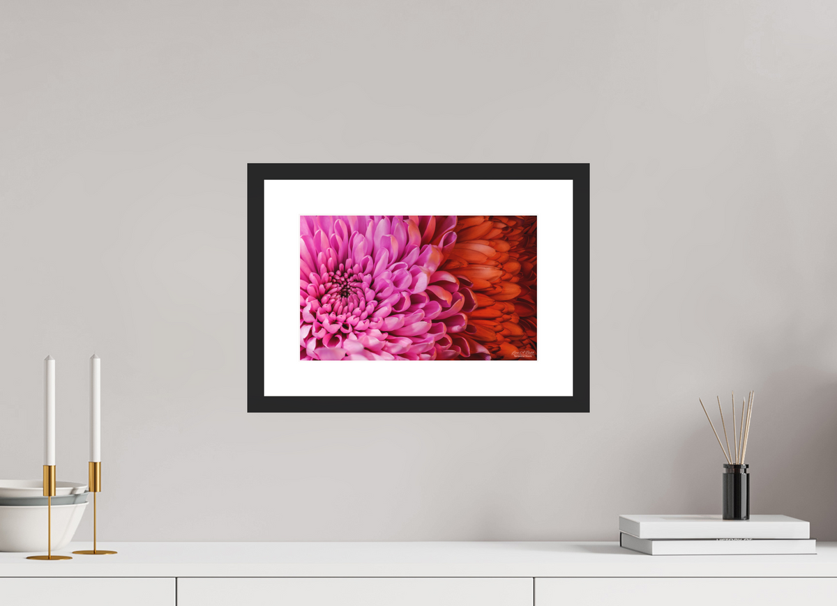 12.8 x 8″, Classic Black Matte Wood Frame ??