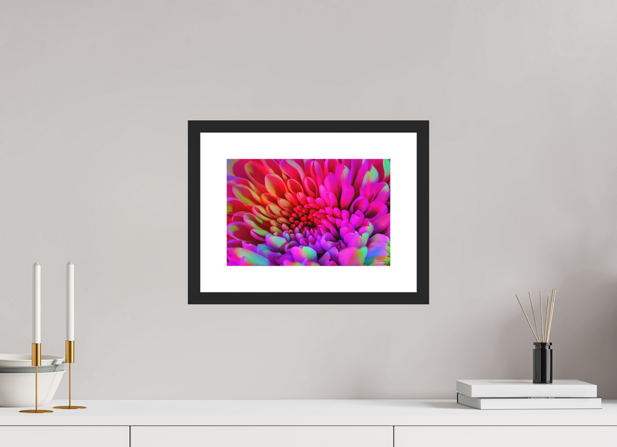 12 x 8″, Classic Black Matte Wood Frame ????