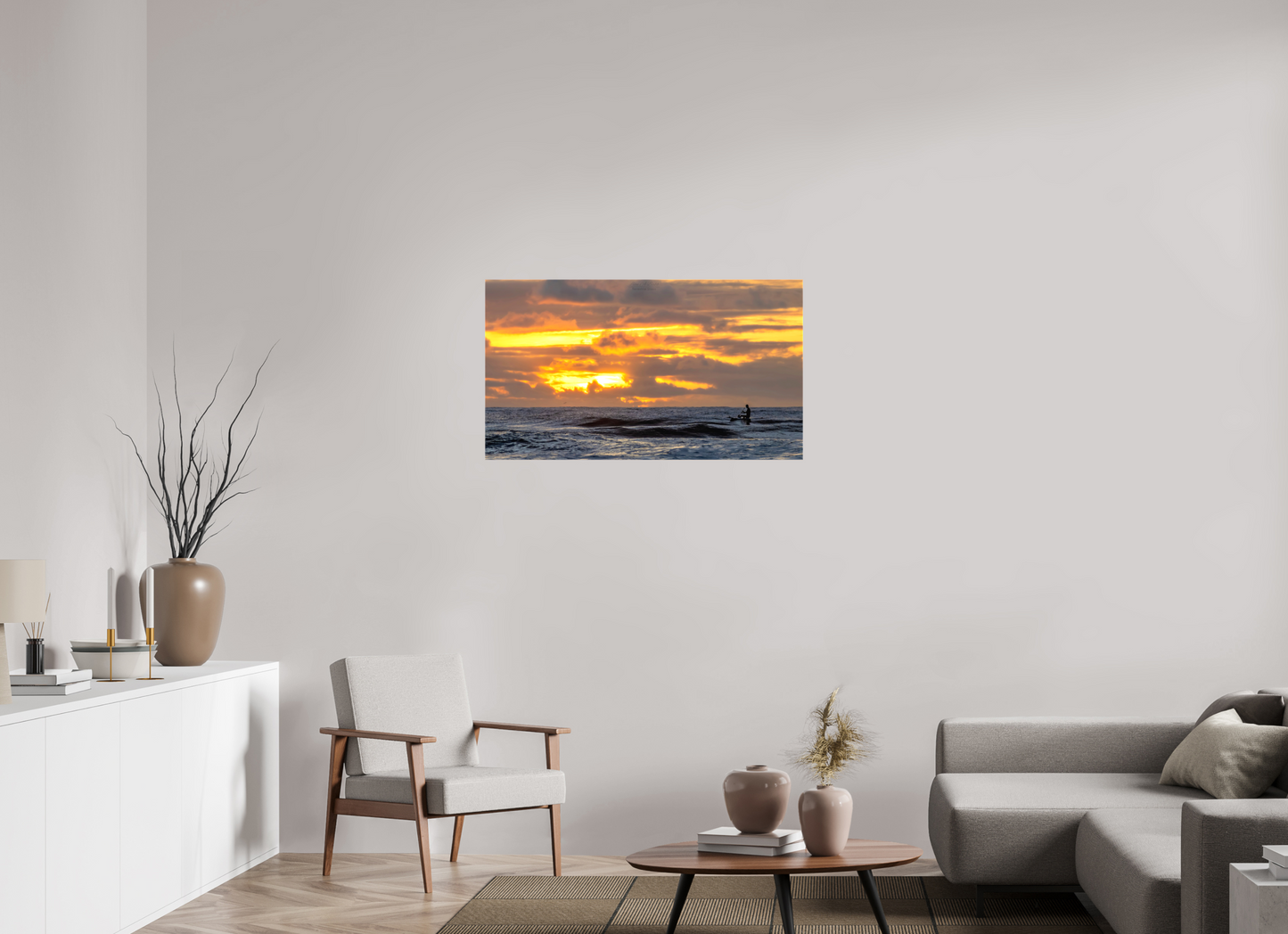 (05D) Surfer at Sunrise 1