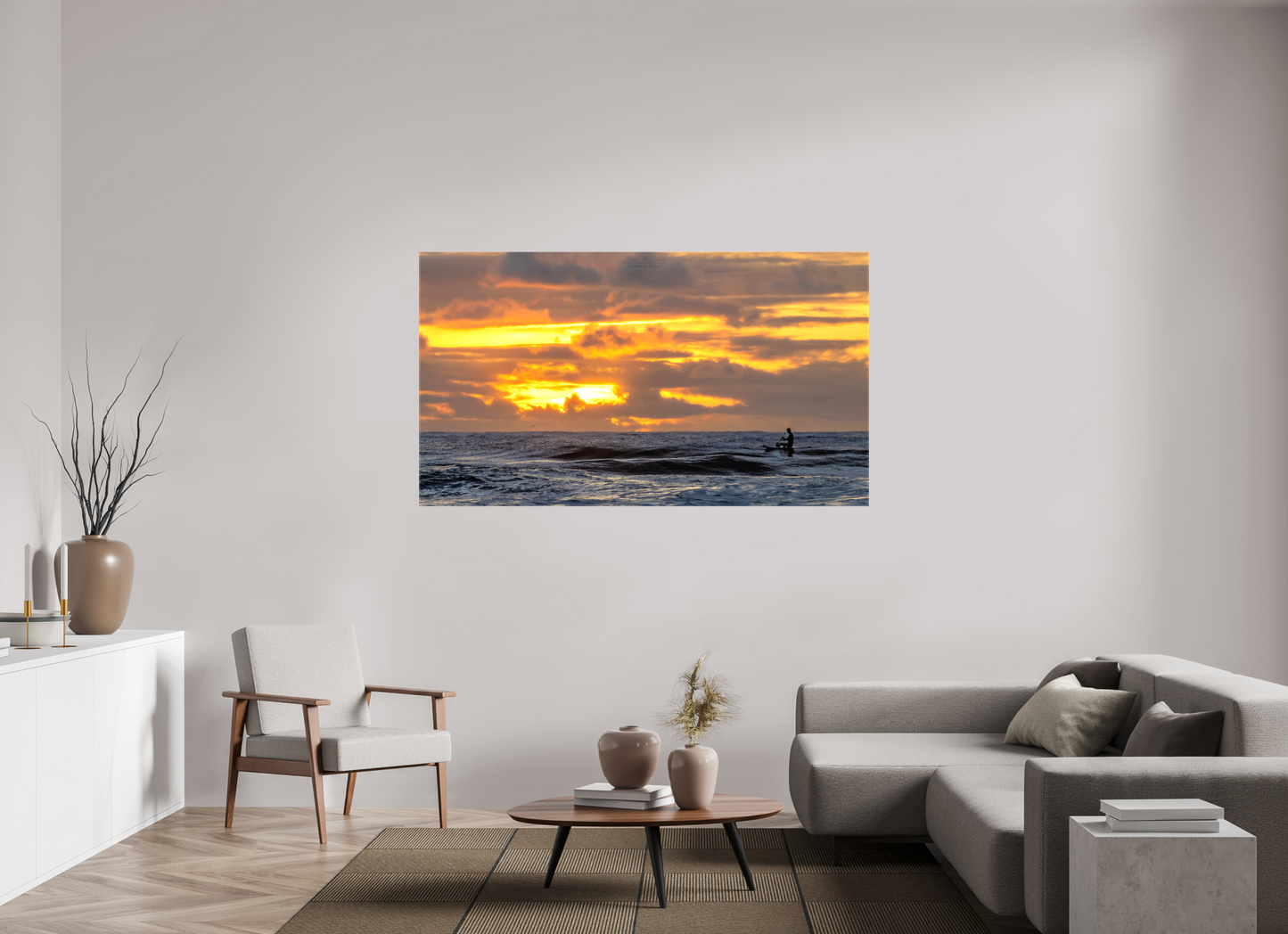 (05D) Surfer at Sunrise 1