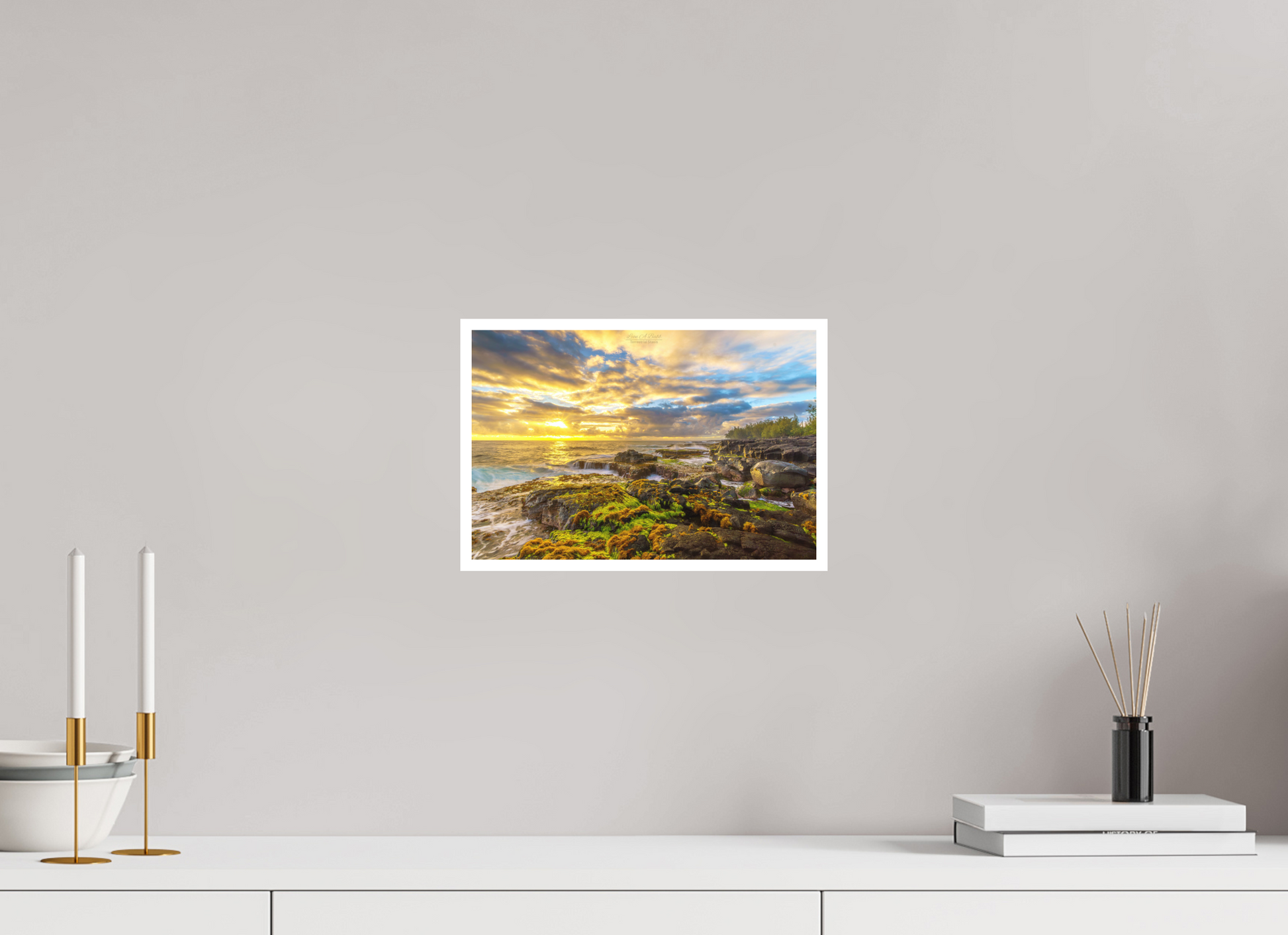 12 x 8″, Photo Print with Matte Lamination (05C) Coastal Radiance at Maku’u