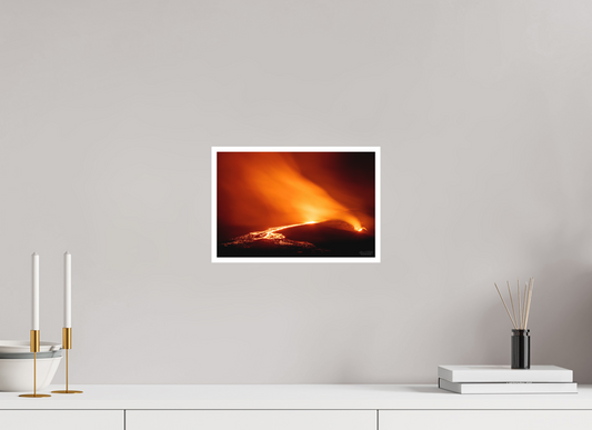 12 x 8″, Print with Matte Lamination Kīlauea Nights