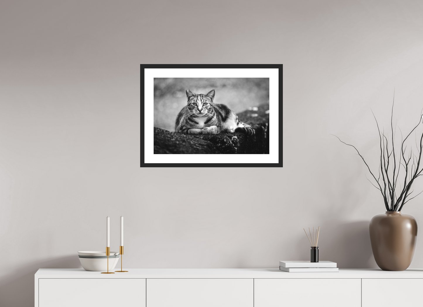 24 x 16″, Standard Black Matte Wood Frame (08G) Soul of the Park