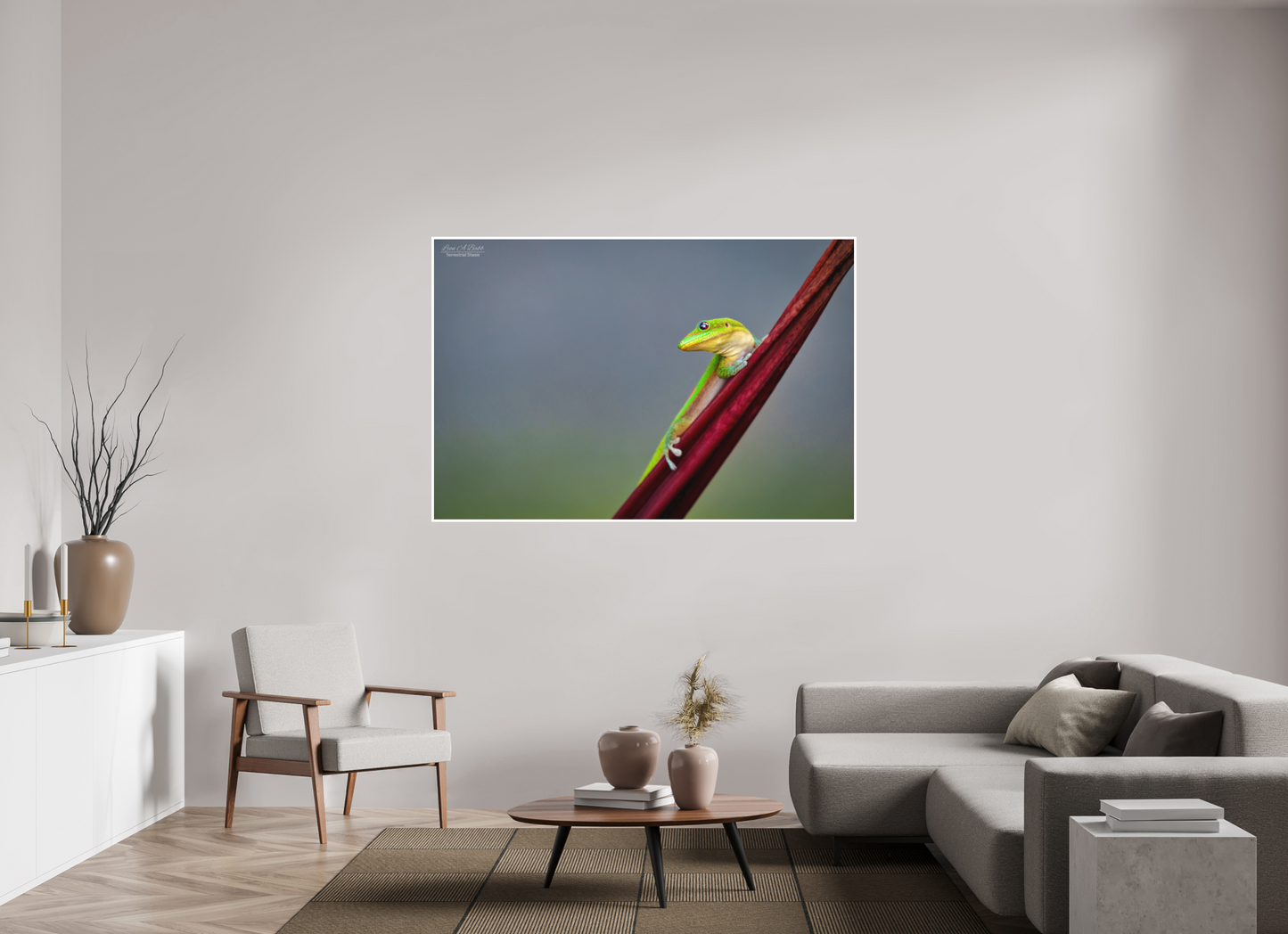 66 x 44″, Print with Matte Lamination (08Q) Quiet Gaze