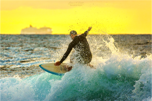 (05F) Surfing at Sunrise