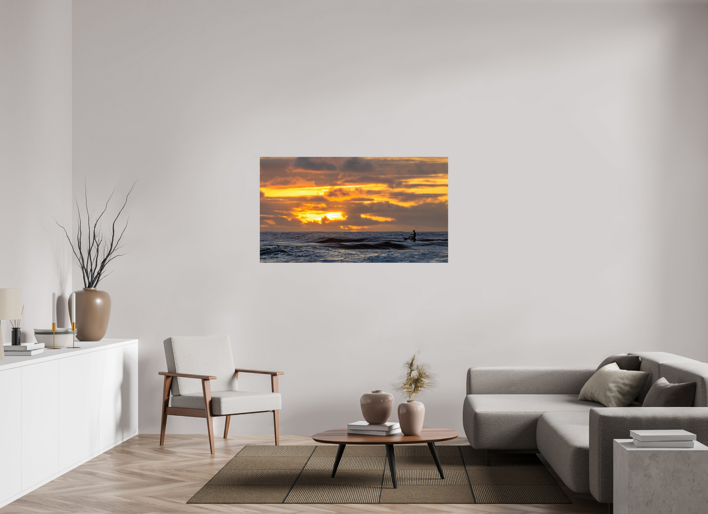 (05D) Surfer at Sunrise 1
