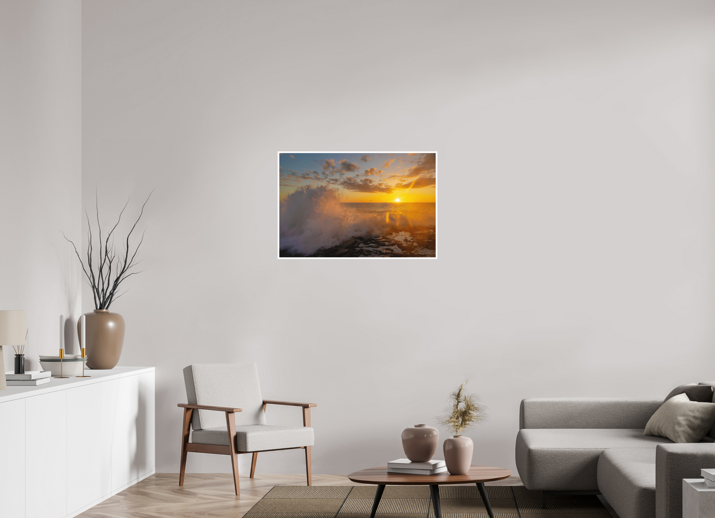 36 x 24″, Photo Print with Matte Lamination (05A) Kona Wave
