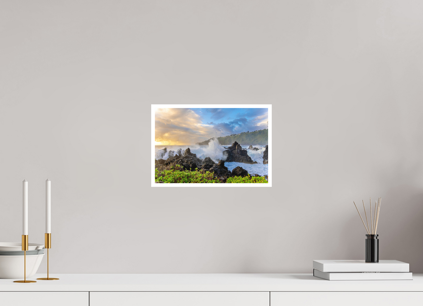 12 x 8″, Photo Print with Matte Lamination (04A) Awakening at Laupāhoehoe