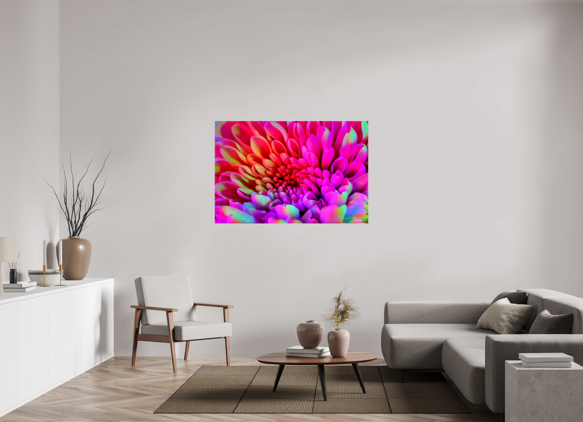 54 x 36″, Glossy Canvas Stretcher Frame with Mirrored Edges ????