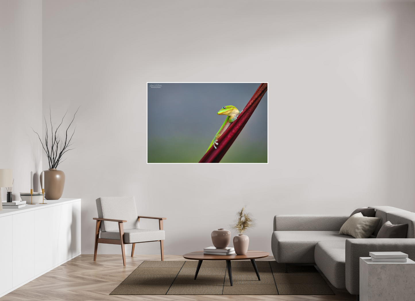 60 x 40″, Print with Matte Lamination (08Q) Quiet Gaze