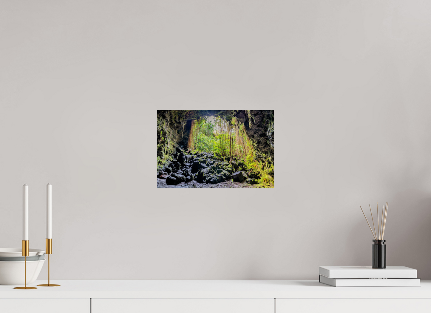 12 x 8″, Print with Aluminum Backing and Glossy Lamination Veil of Solitude 1