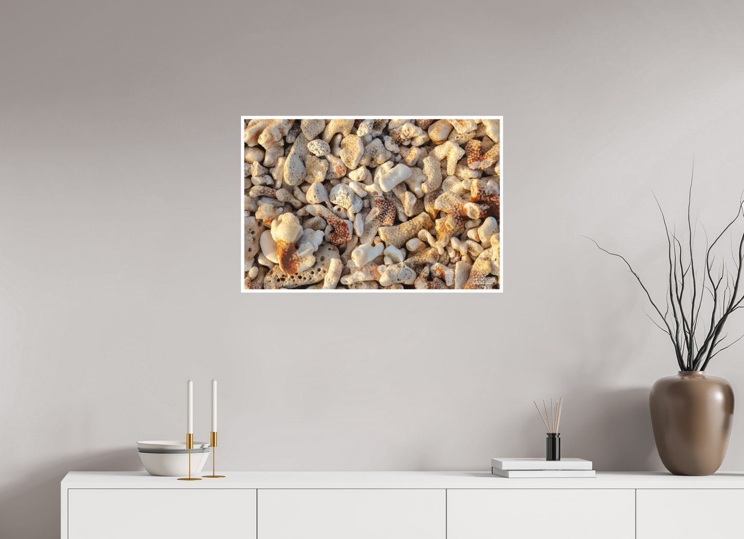 30 x 20″, Photo Print with Matte Lamination (06A) South Point Beach