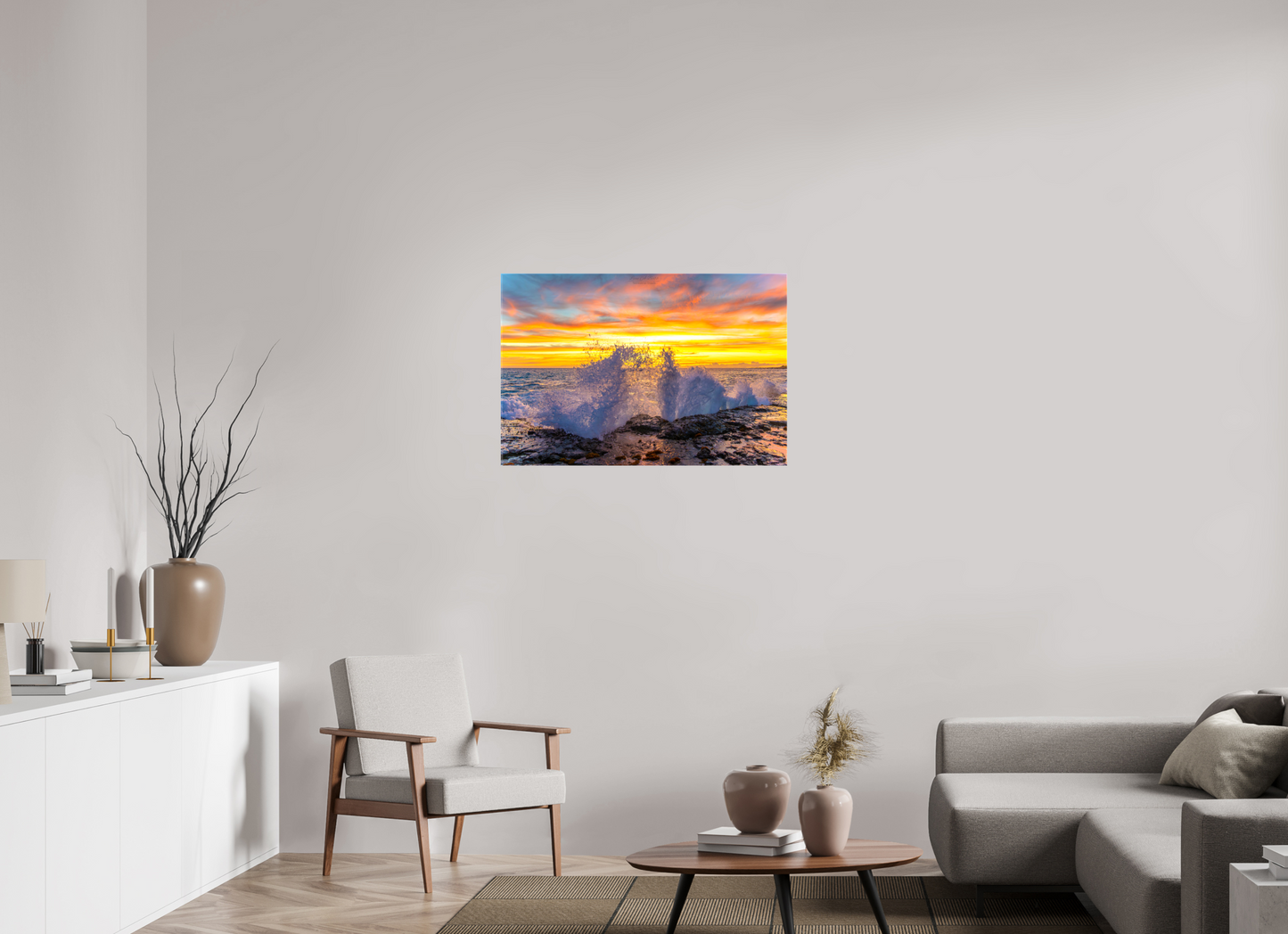 (05B) Crashing Waves at Sunset